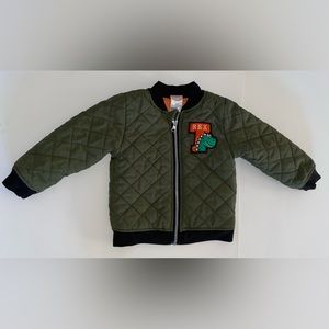 Dinosaur Puffer Jacket Size 24 Months